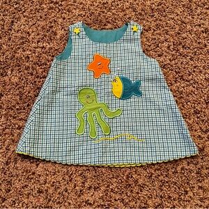 Austin & Ashley Baby Dress with Sea Life Design